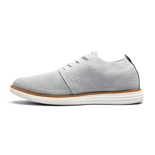 [KnitFlex Breeze] Men's Breathable Mesh Oxford Sneakers - GREY - 2